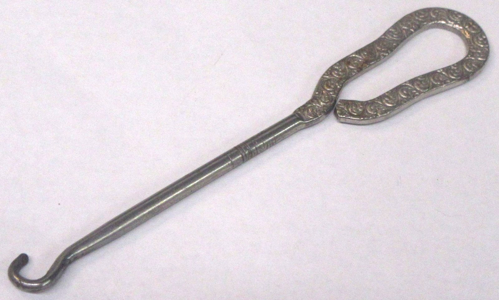 early BROADHURST Denver Shoe Button Hook buttonhook *