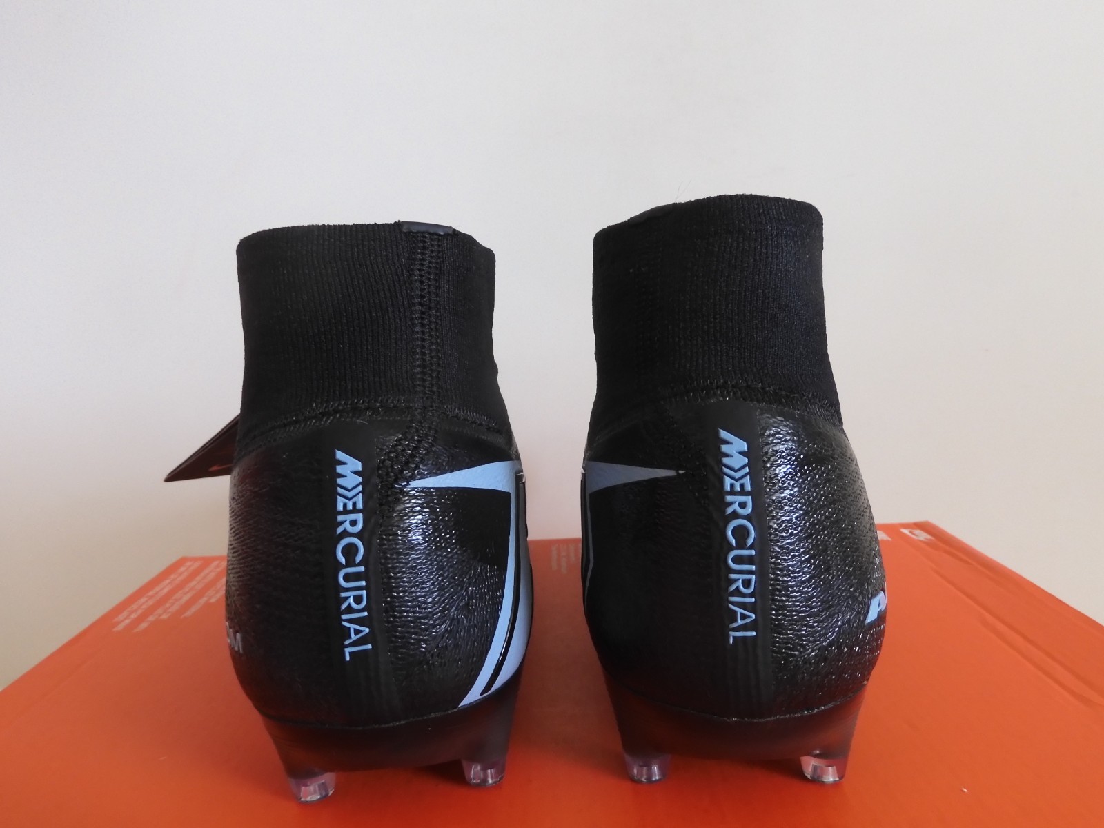 Nike Zoom Mercurial Superfly 10 Elite Ag Pro Black-Ice Blue Sz 6.5 [FQ8339-001]