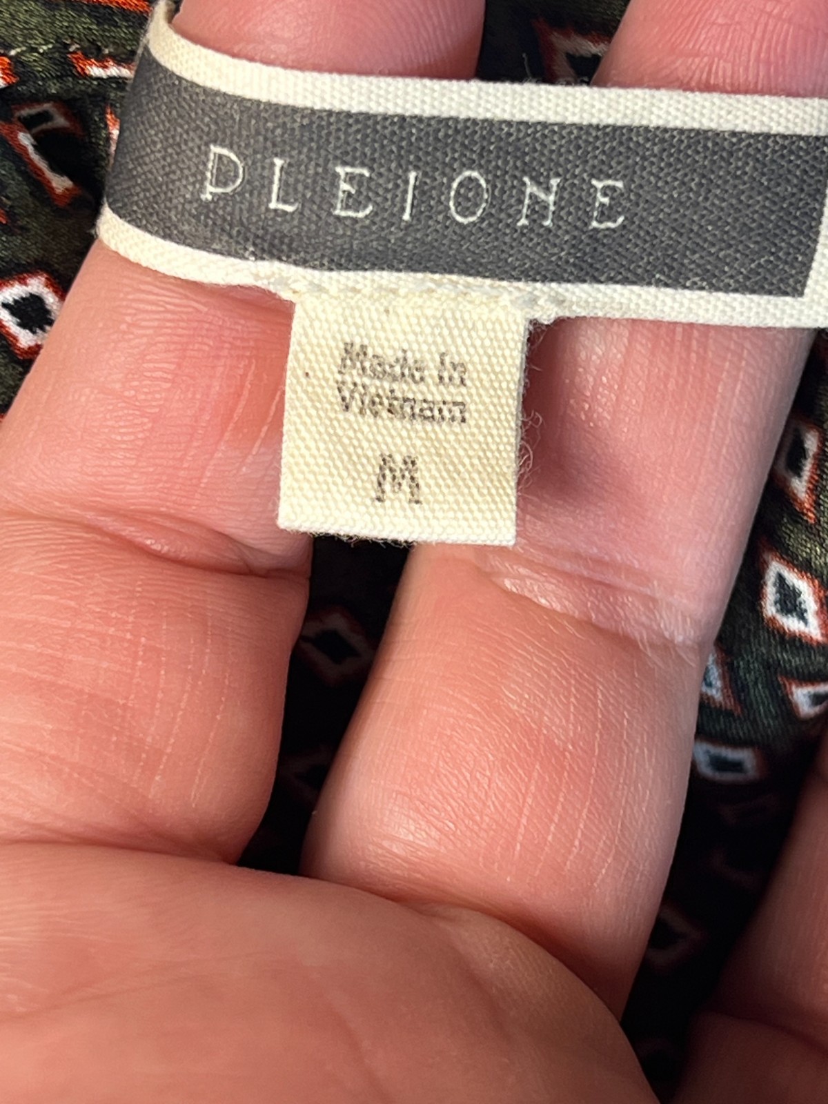 Pleione Women’s Camisole Tank Top Multicolor Straps Large