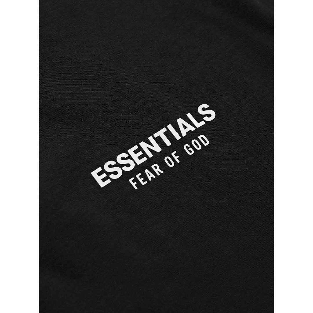 Fear of God Essentials Classic Tee ‘Jet Black’ M Size Oversized T-Shirt SS25