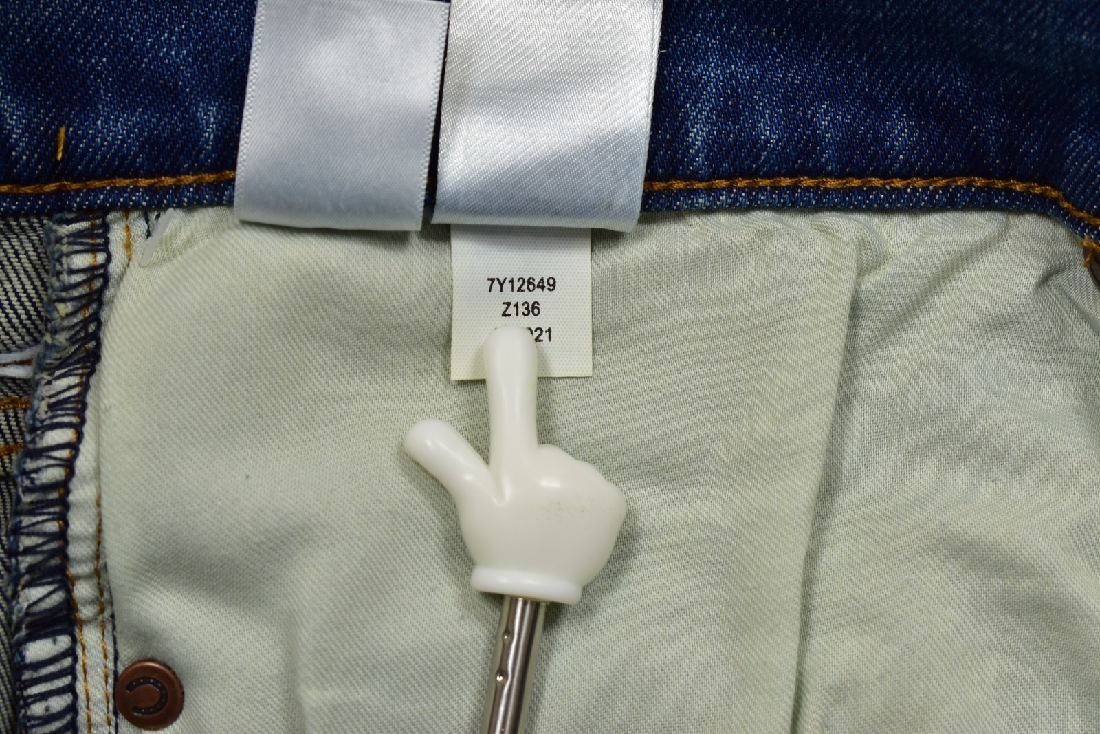 Lucky Brand Men’s Athletic Taper Denim Jeans Light Wash Blue Stretch 40×32 NEW