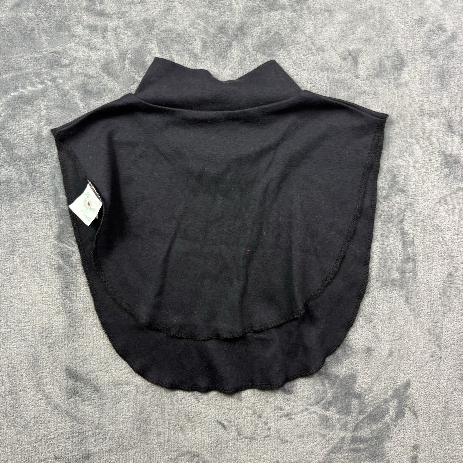 Le Turtle Vintage Black Mock Neck Dickey Collar Detachable False Collar 90s Y2K