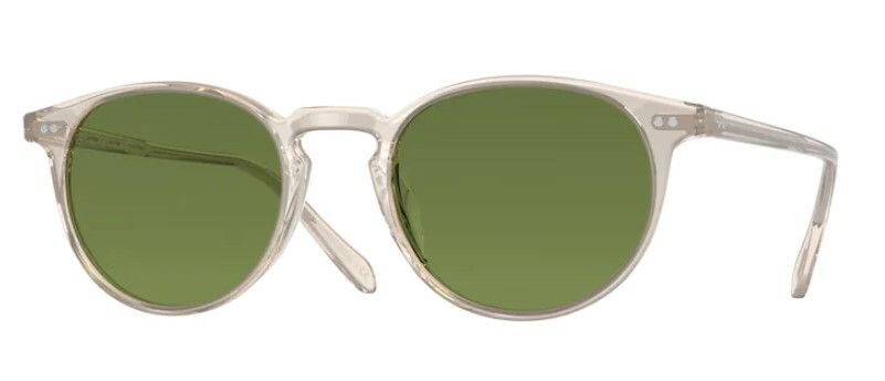 Oliver Peoples 0OV5004SU RILEY SUN 109452 Buff Polarized Round Unisex Sunglasses
