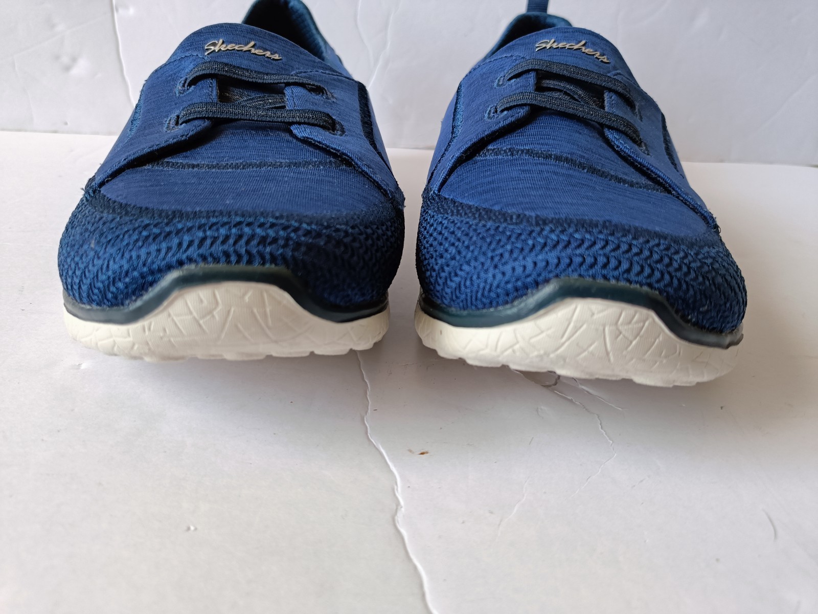 Skechers Microburst Topnotch Sneakers Women’s Size 11 Blue Shoes