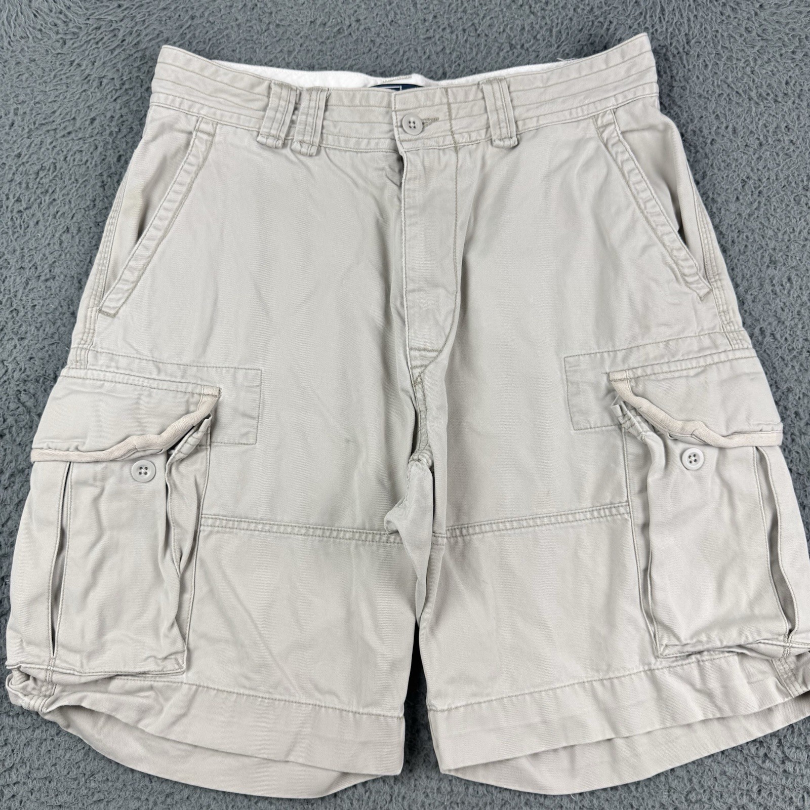 Vintage Polo Ralph Lauren Shorts Men’s Size 32 Cargo Blue Outdoor Beach Logo