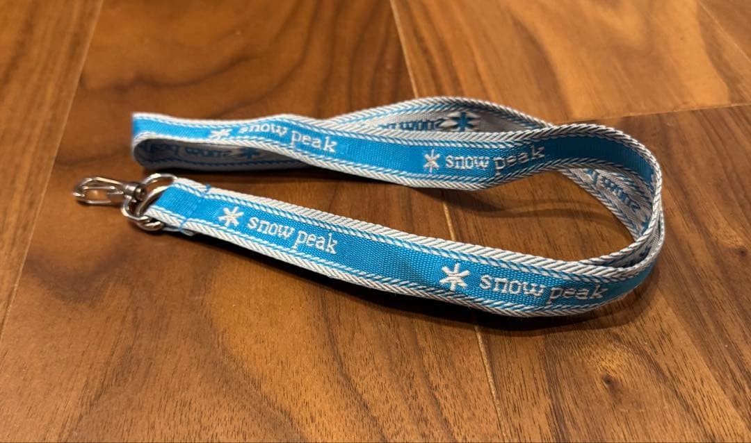 Snow Peak 10th Anniversary Limited Neck Strap Lanyard 2007 Vintage Japan Rare