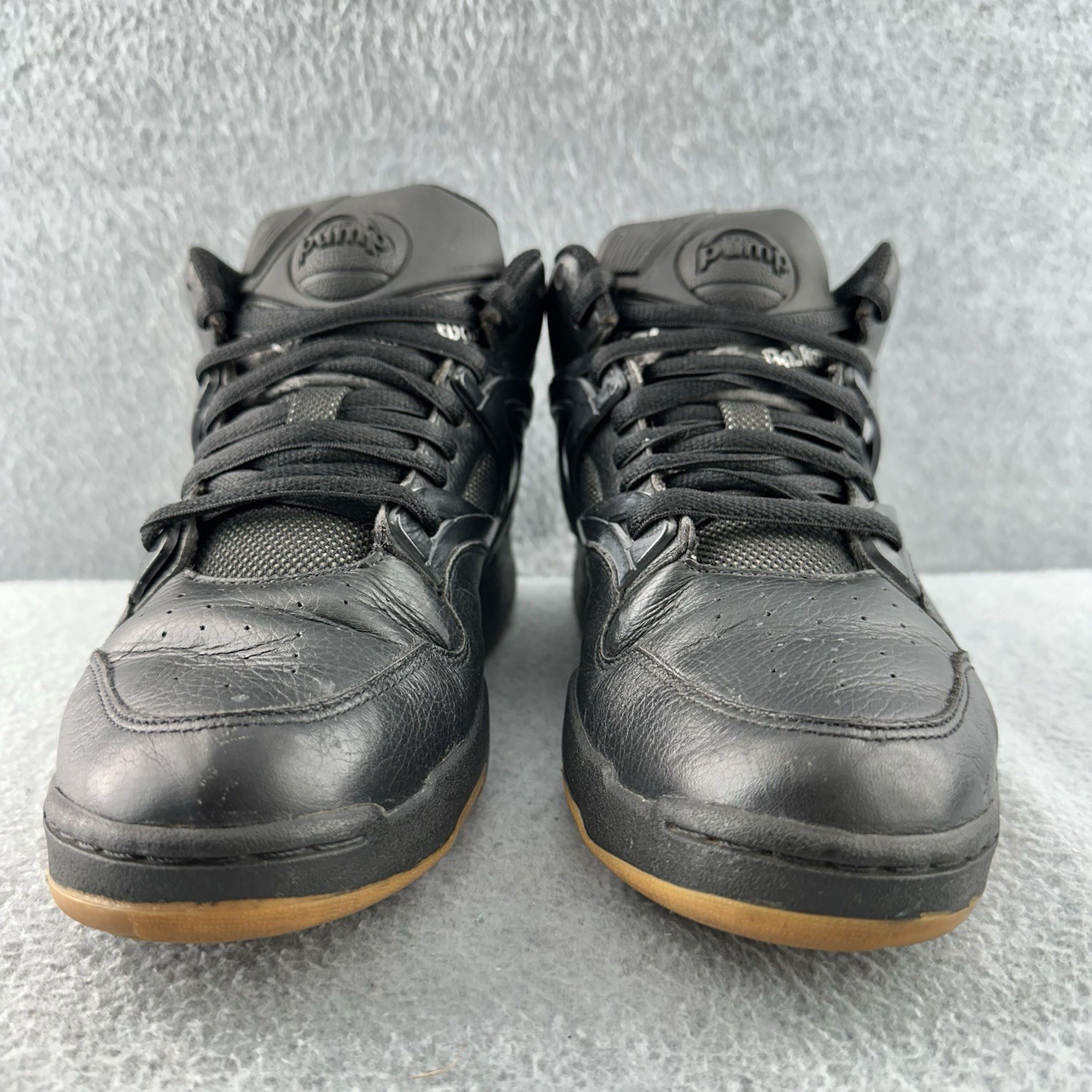 Reebok x Juun.J Pump Omni Zone II Shoes Black Gum Sneakers Mens Size 7