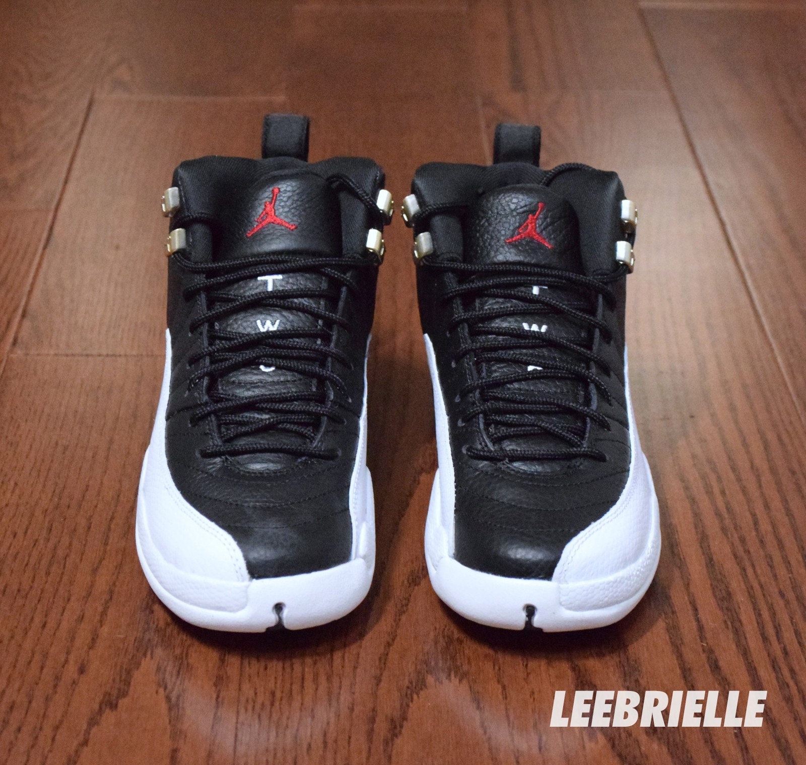Nike Air Jordan 12 Retro Playoff Black Red White 153265-006 GS Size