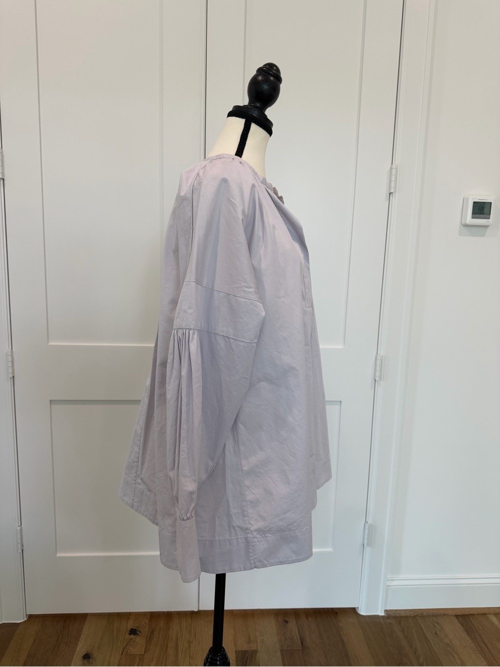 COS Lilac Balloon Sleeve Blouse Size 8 💜✨
