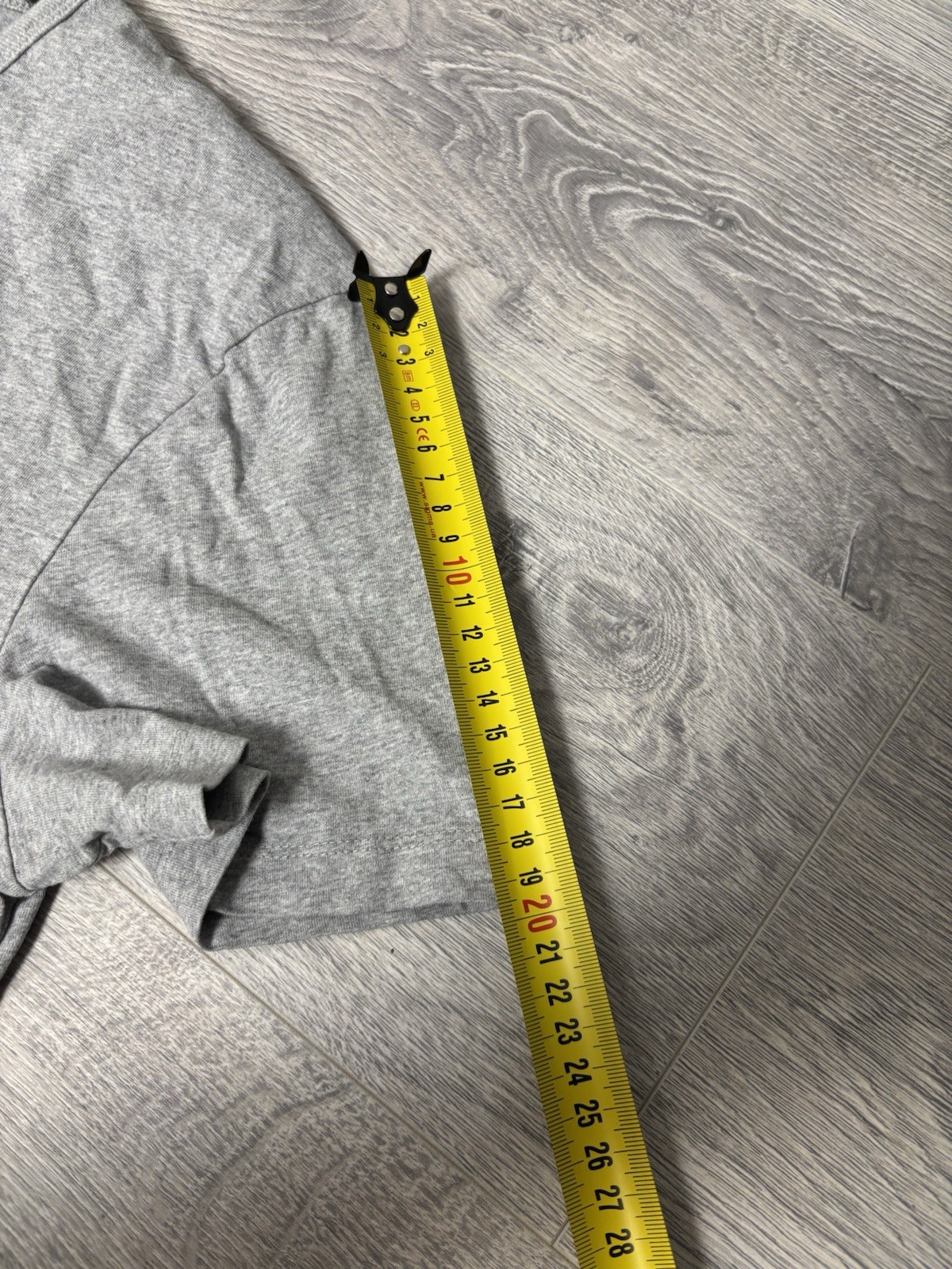 ASKET T-shirt Grey Premium Organic Cotton Size M short Basic Crewneck