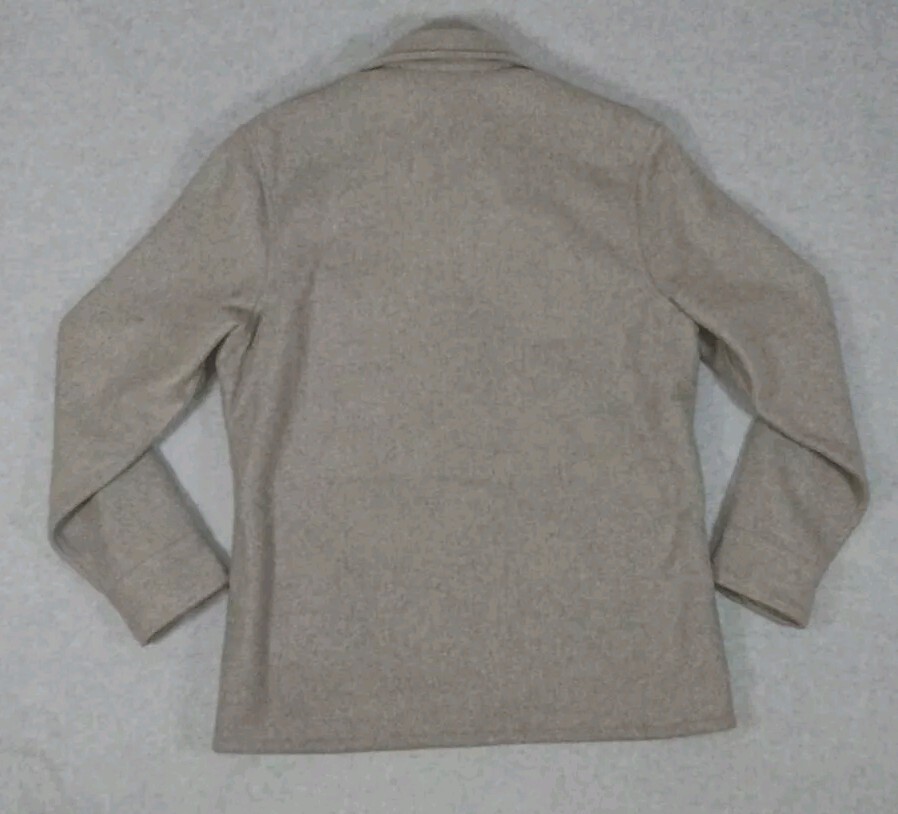 Nordstrom Gray Wool Coat Sharpa/Faux Fur Lined Men’s Size Medium
