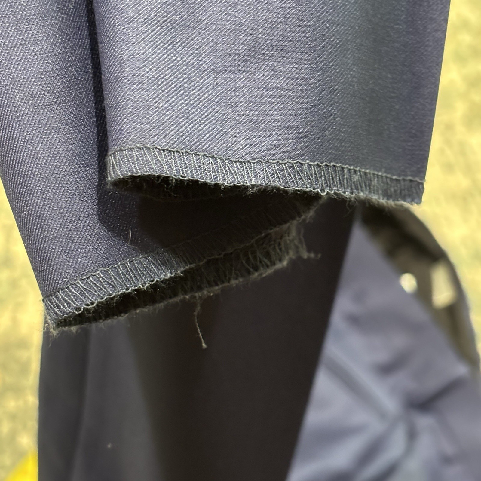 Brookwood navy trousers Saint Simons Island Wool/Trevira 34X37 Unaltered
