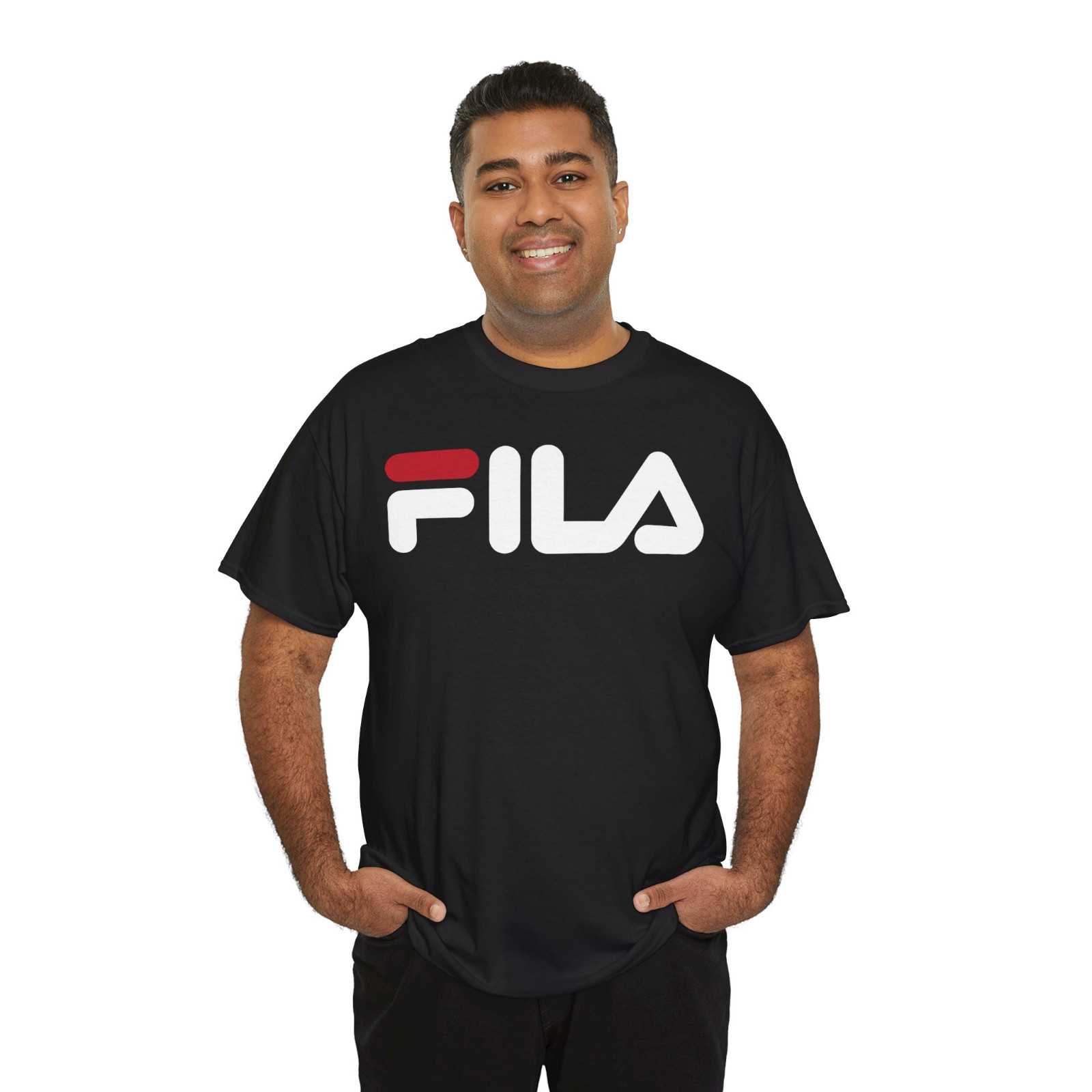New Fila Sports Logo Men’s T-Shirt American Size S-5XL T-Shirt