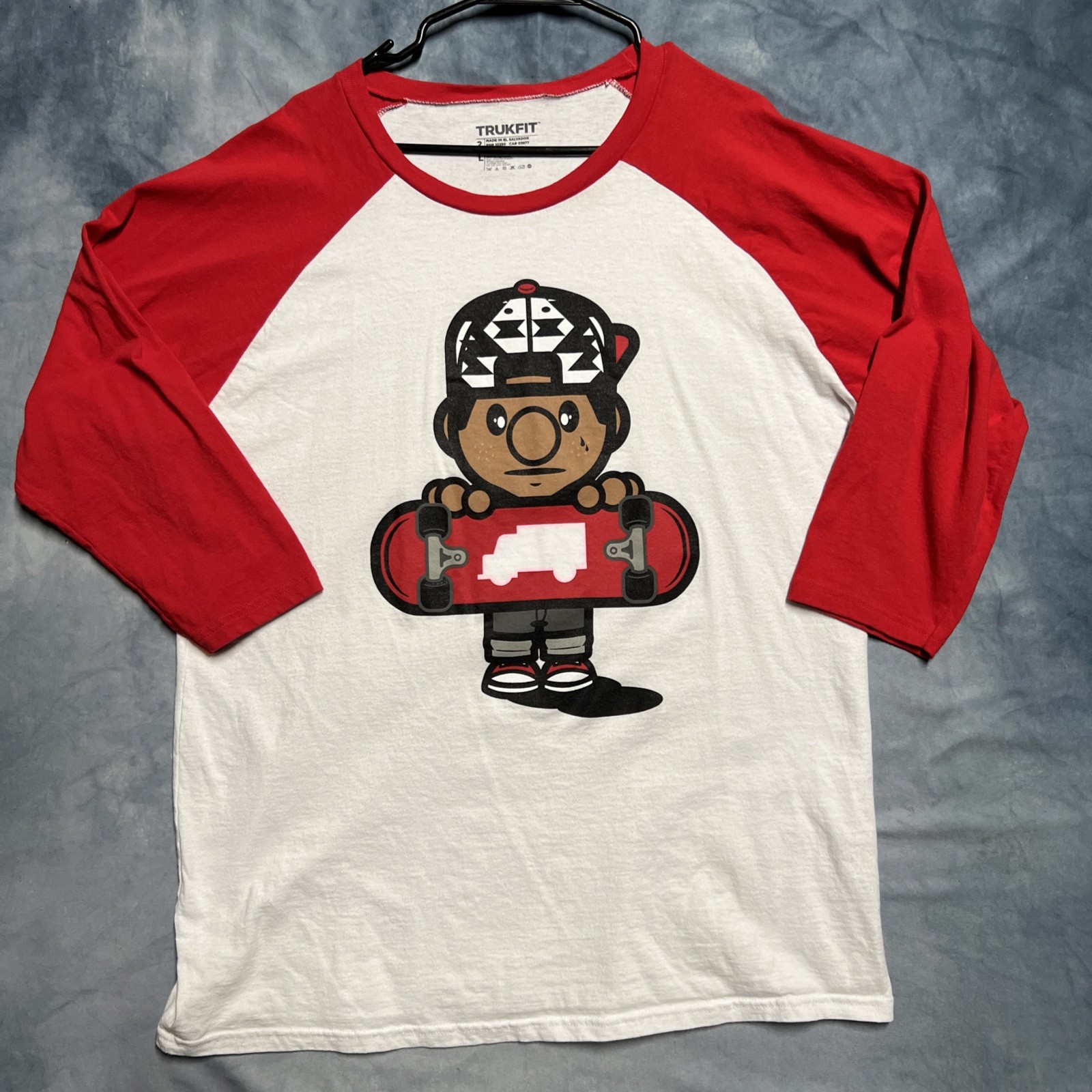 VTG Trukfit T-Shirt XXL Skateboarding Skate Lil Wayne Y2K 2000s – 1319-2Q