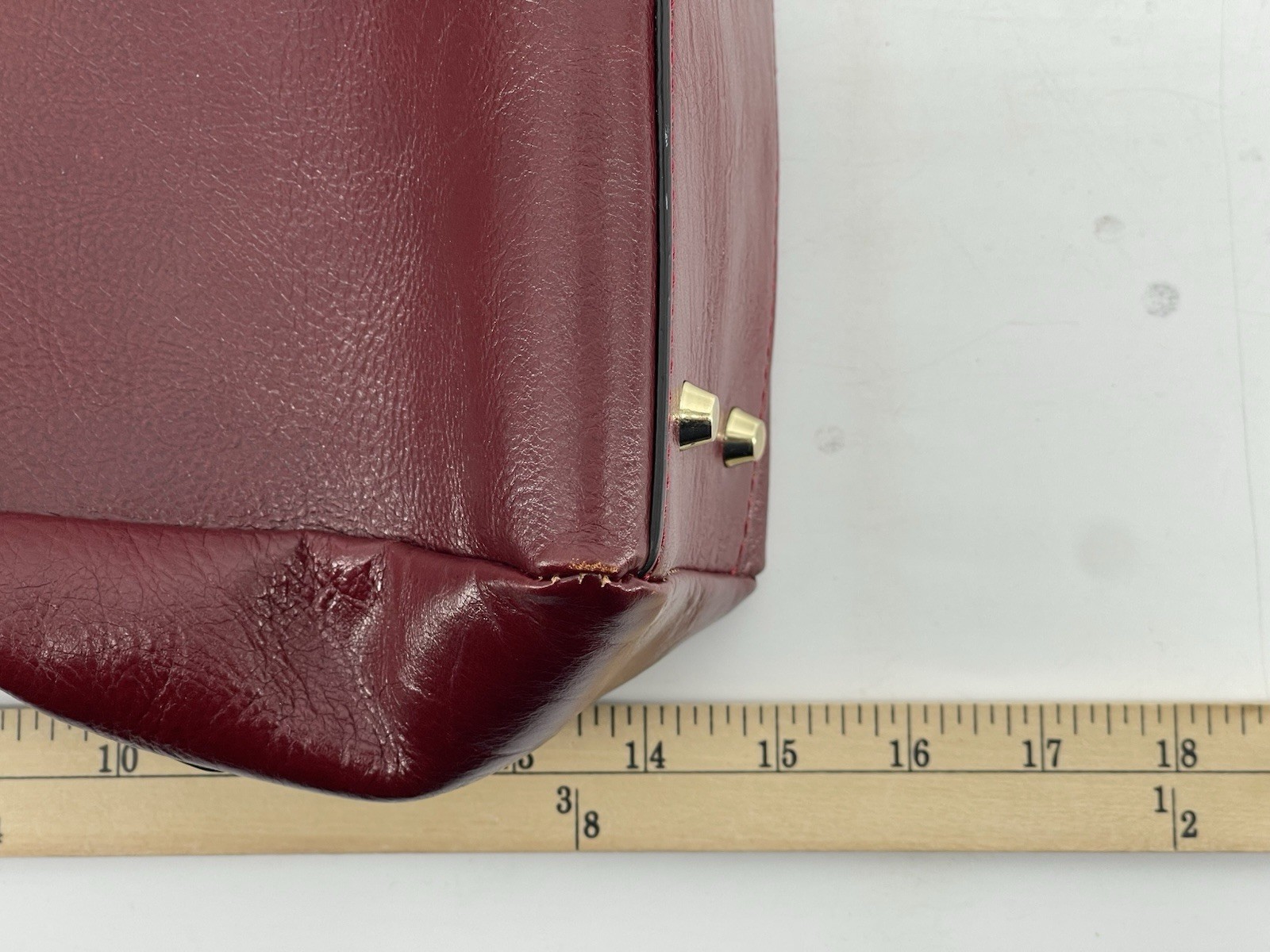 Divina Firenze Large Burgundy Red Leather Cross Body Shoulder Hand Bag Purse