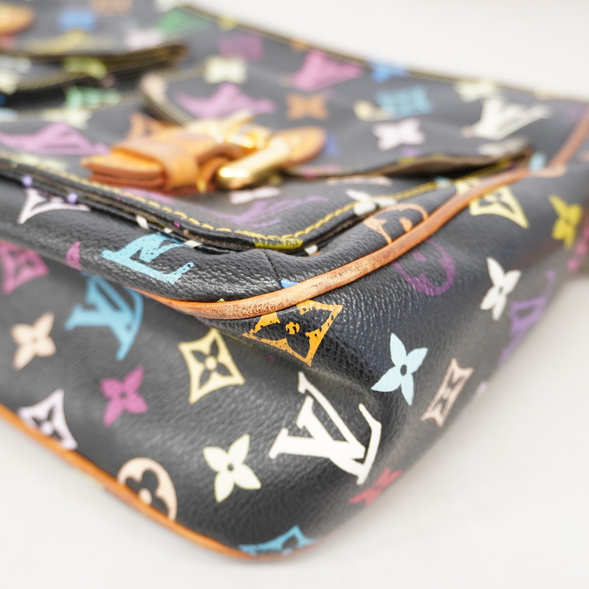 Auth [6ge5945] LOUIS VUITTON Shoulder Bag Monogram multicolor Lodge GM M4005…