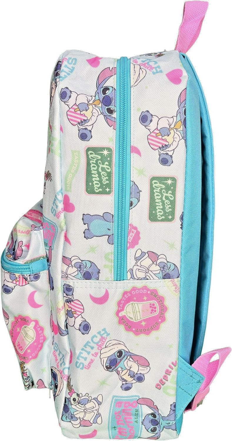 Disney Lilo Stitch 16″ Large School Backpack Book Travel Bag