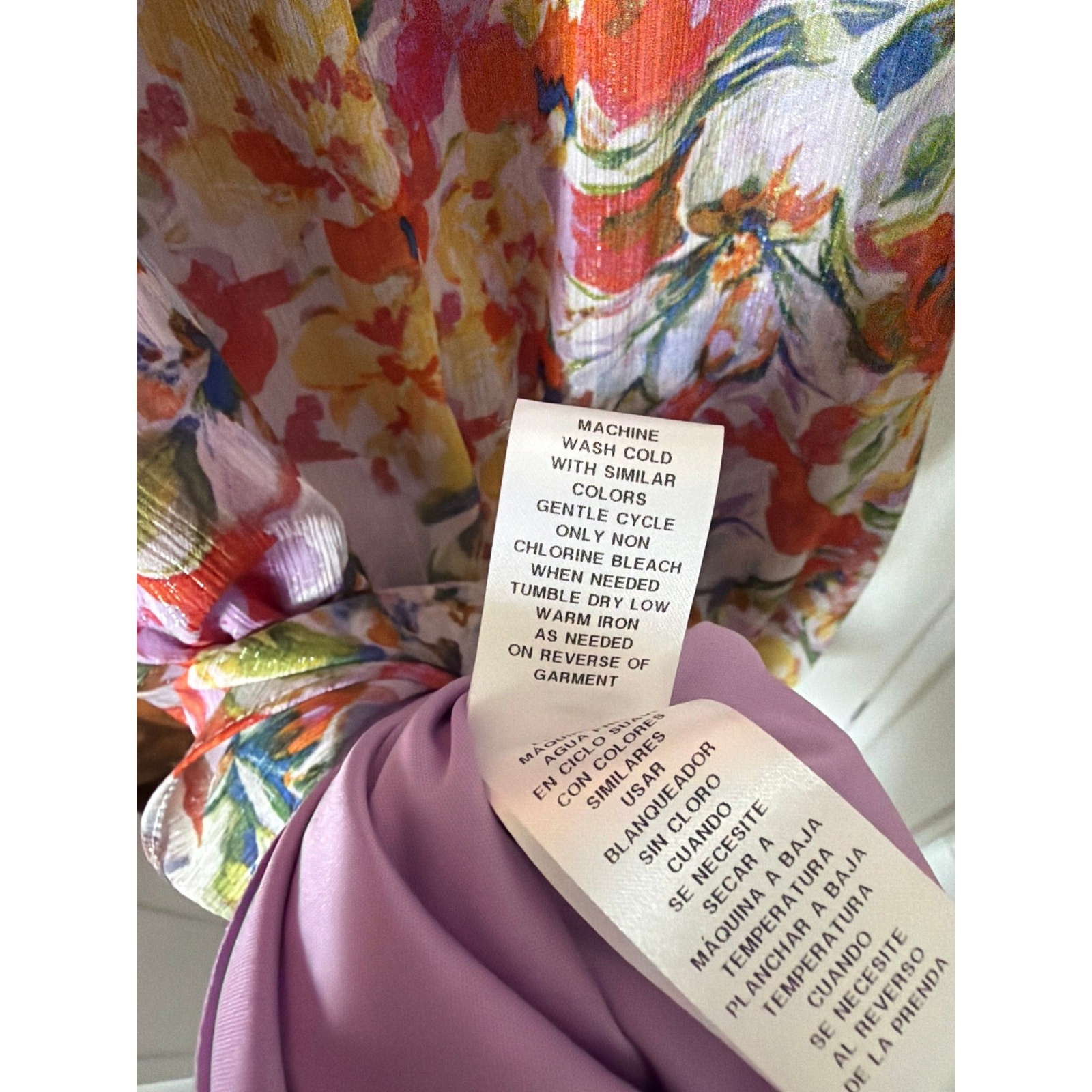 NWT Bright Floral Dress