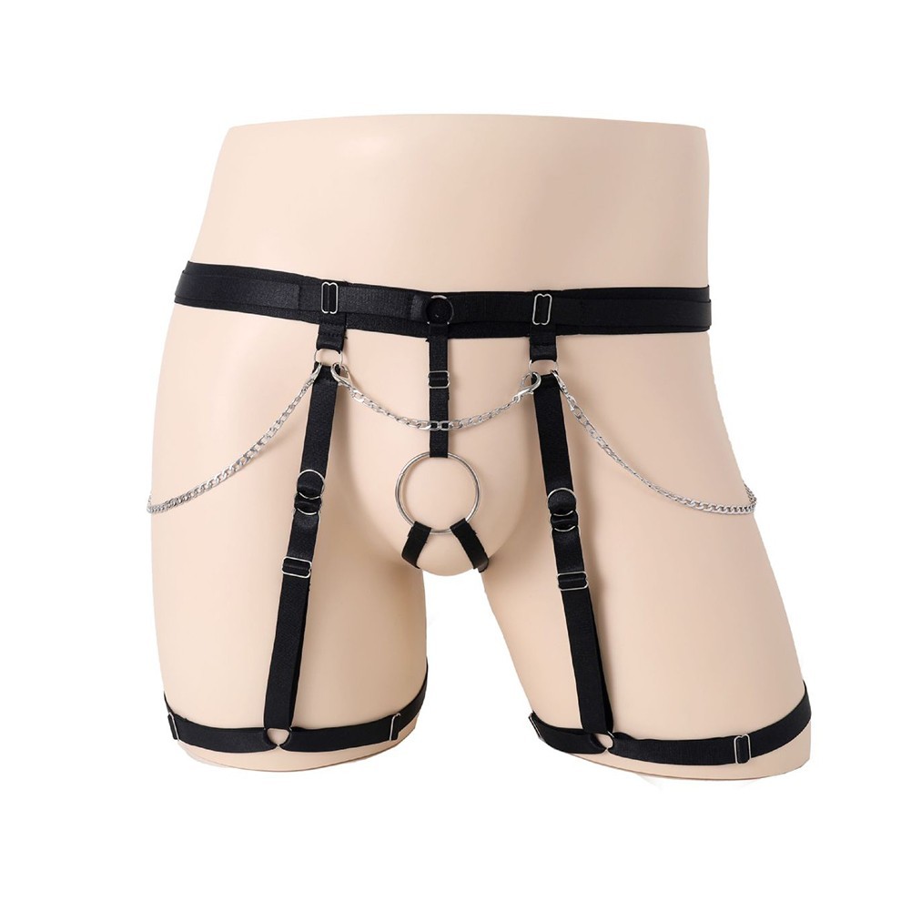 Men’s High Elasticity Thong G String Jockstrap Bikini Briefs Underwear