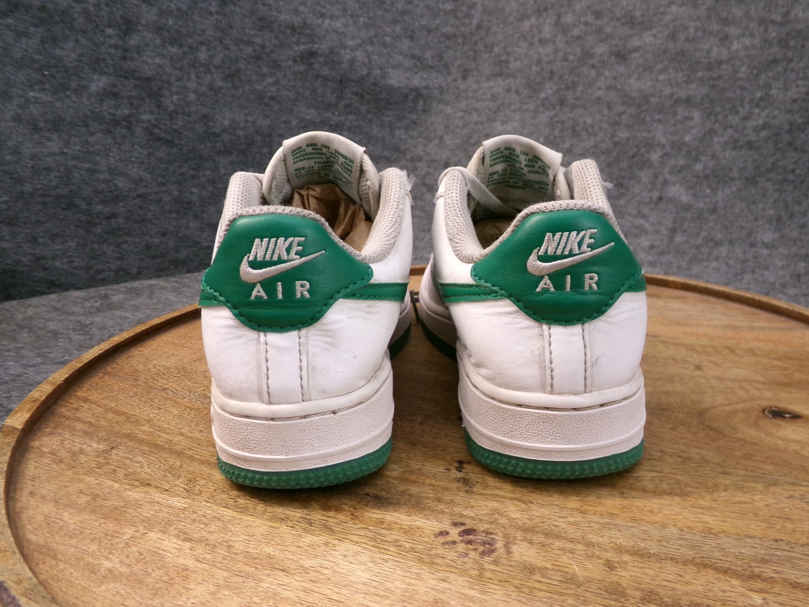 Nike Air Force 1 (GS) White Malachite Green Youth Size 2.5Y Shoes FV5948-103