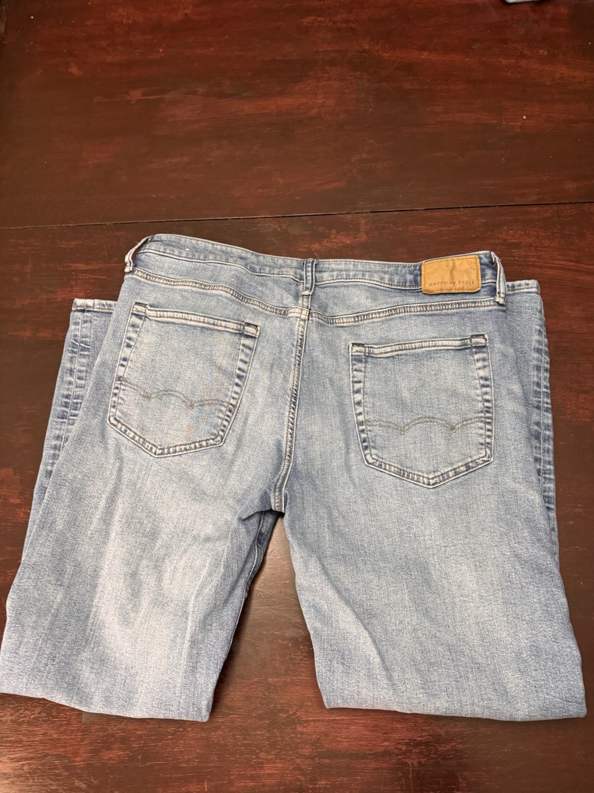 American Eagle AirFlex+ Straight Jeans – Light Wash – Men’s 34×30
