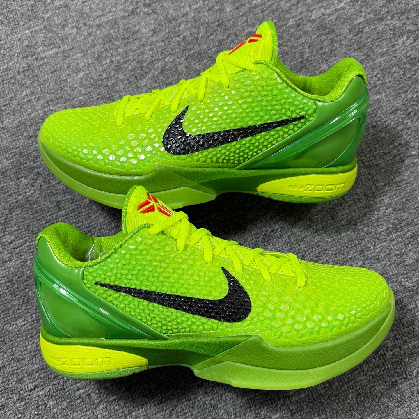 Nike Zoom Kobe 6 Protro “Grinch” CW2190-300 Men’s Basketball Shoes Green Grinch