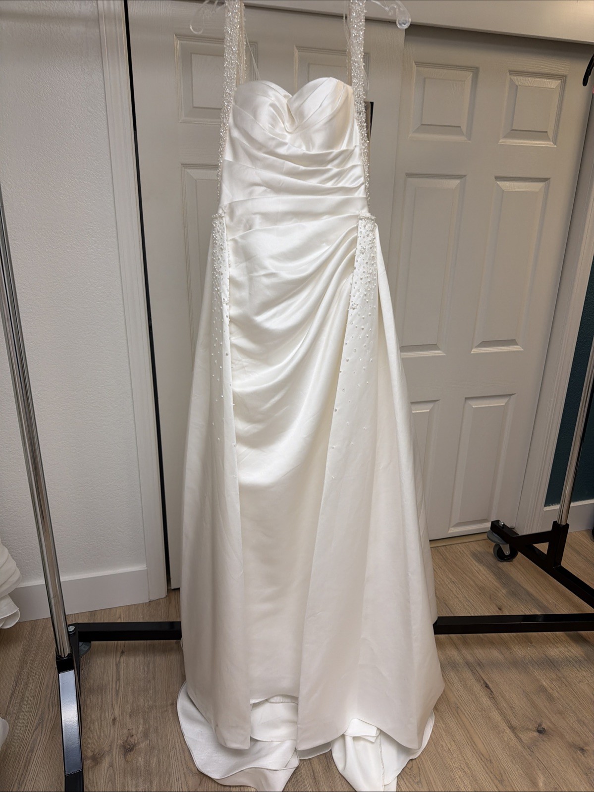 Wedding Dress Morilee 2 In 1 Size 10 With Detachable Skirt
