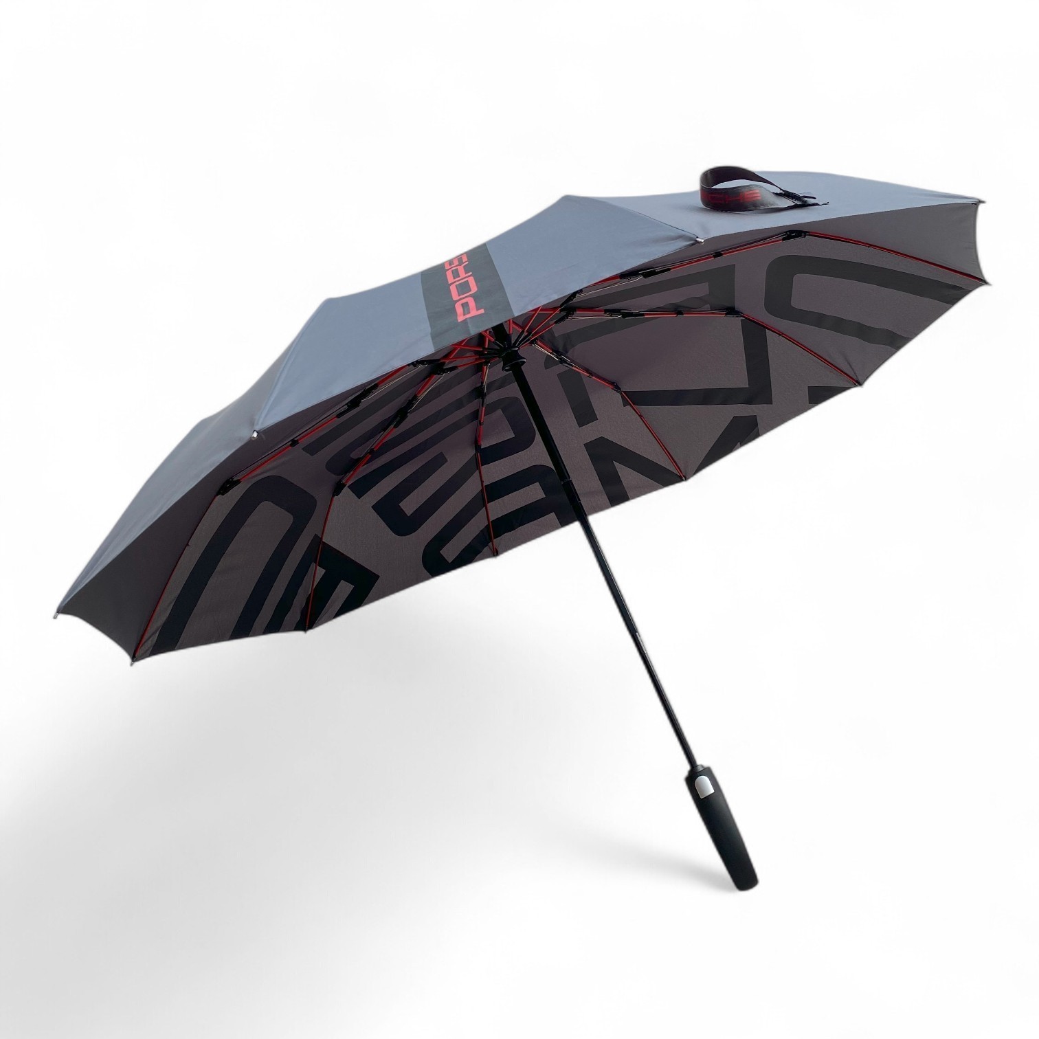 Genuine Porsche Design Umbrella Folding Automatic Official Merchandise Gift Grey
