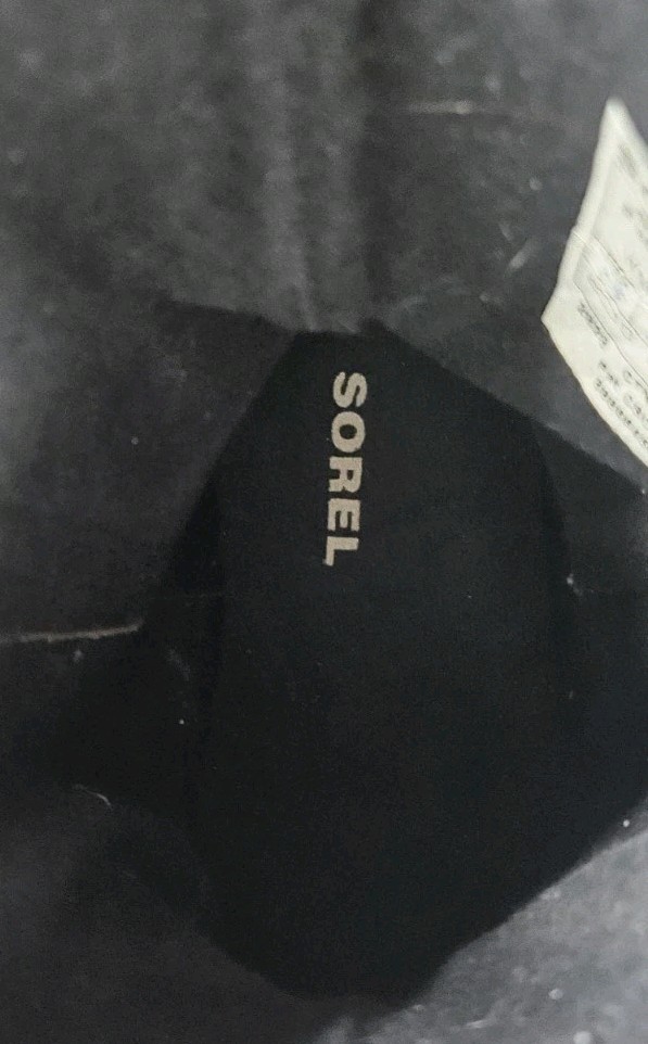 SOREL SLIMBOOT SHORTY TAN LEATHER RIDING BOOTIES WOMEN’S SZ 7.5 NL2156-286 NOTE!