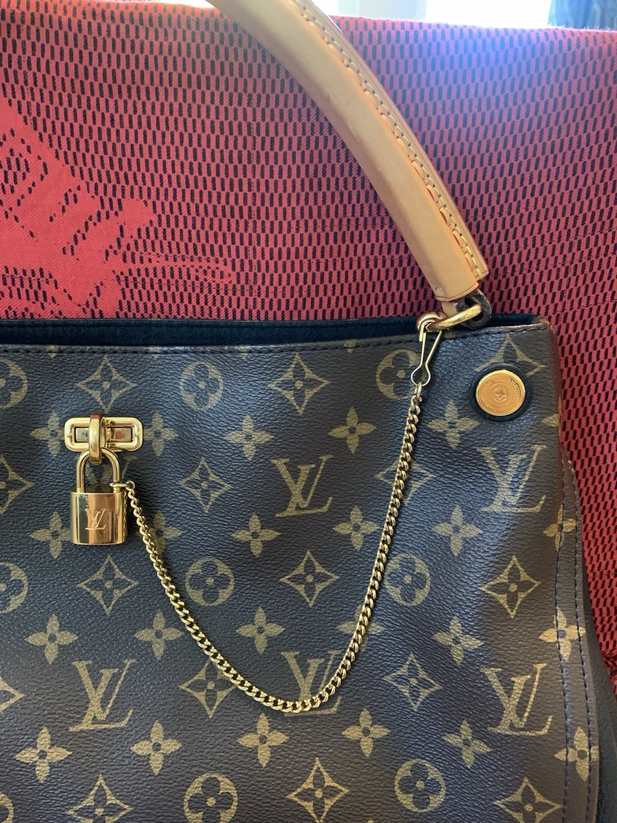 Authentic Louis Vuitton Chain For Pouchette Or Purse Charm – Vintage