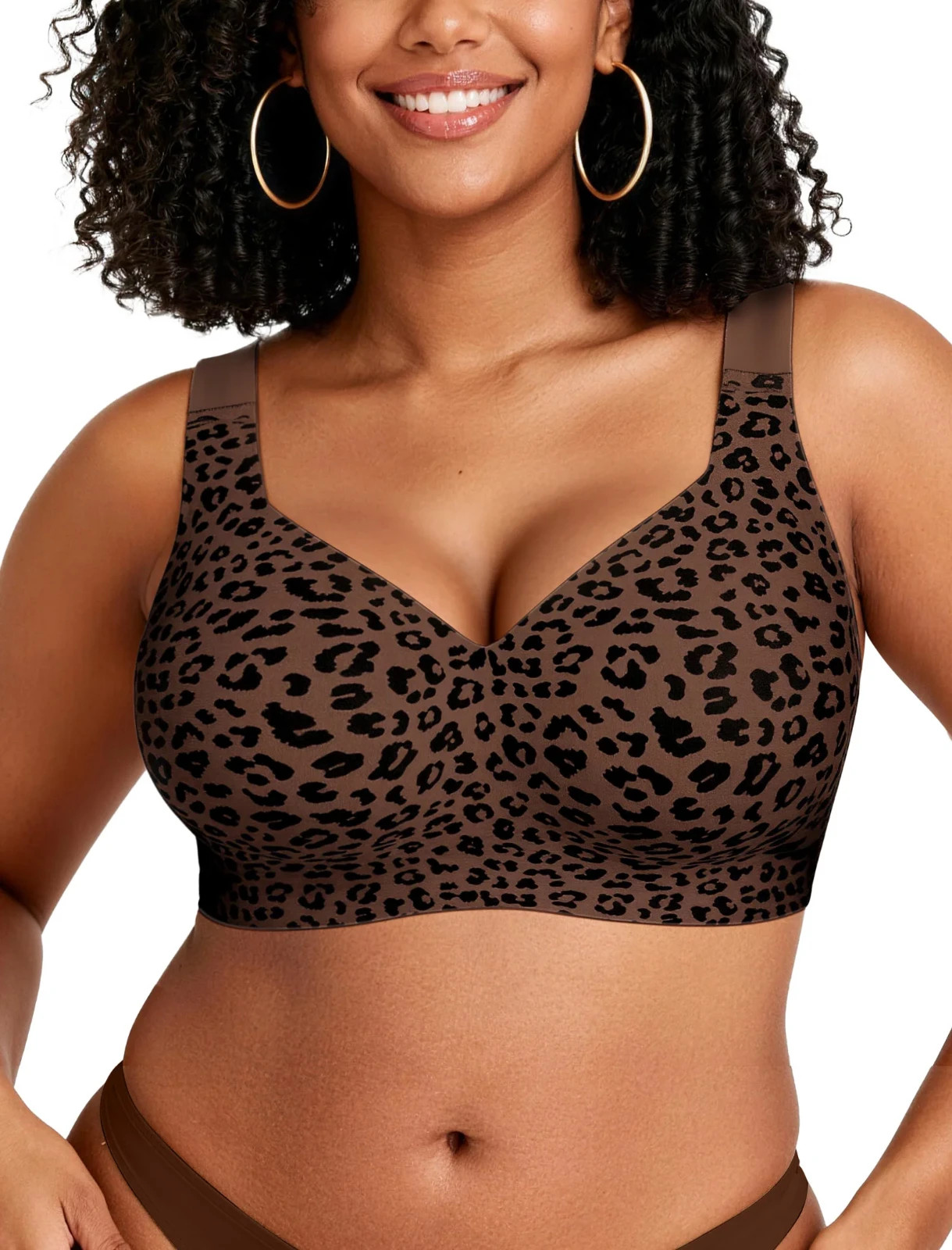 OEAK Women’s Wireless Jelly Bra, Medium, (10)