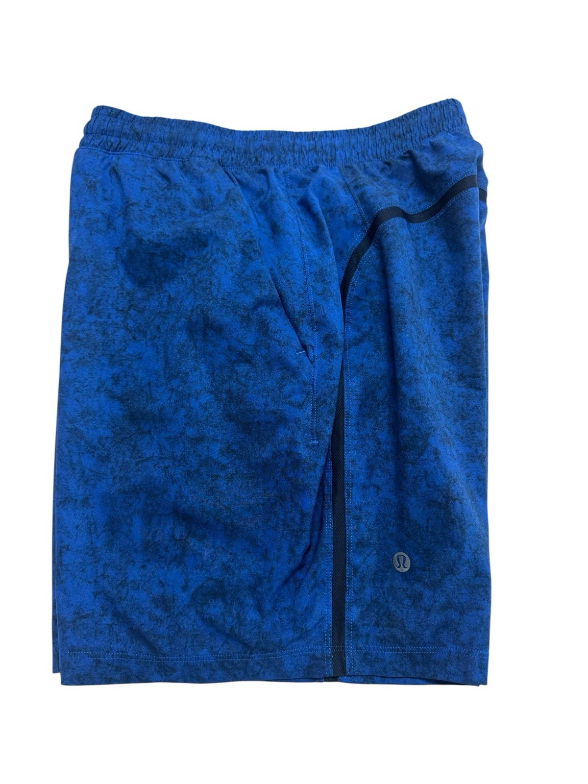 Lululemon Pace Breaker 7” Shorts Blue Gravel Dust Linerless Men’s Size Small