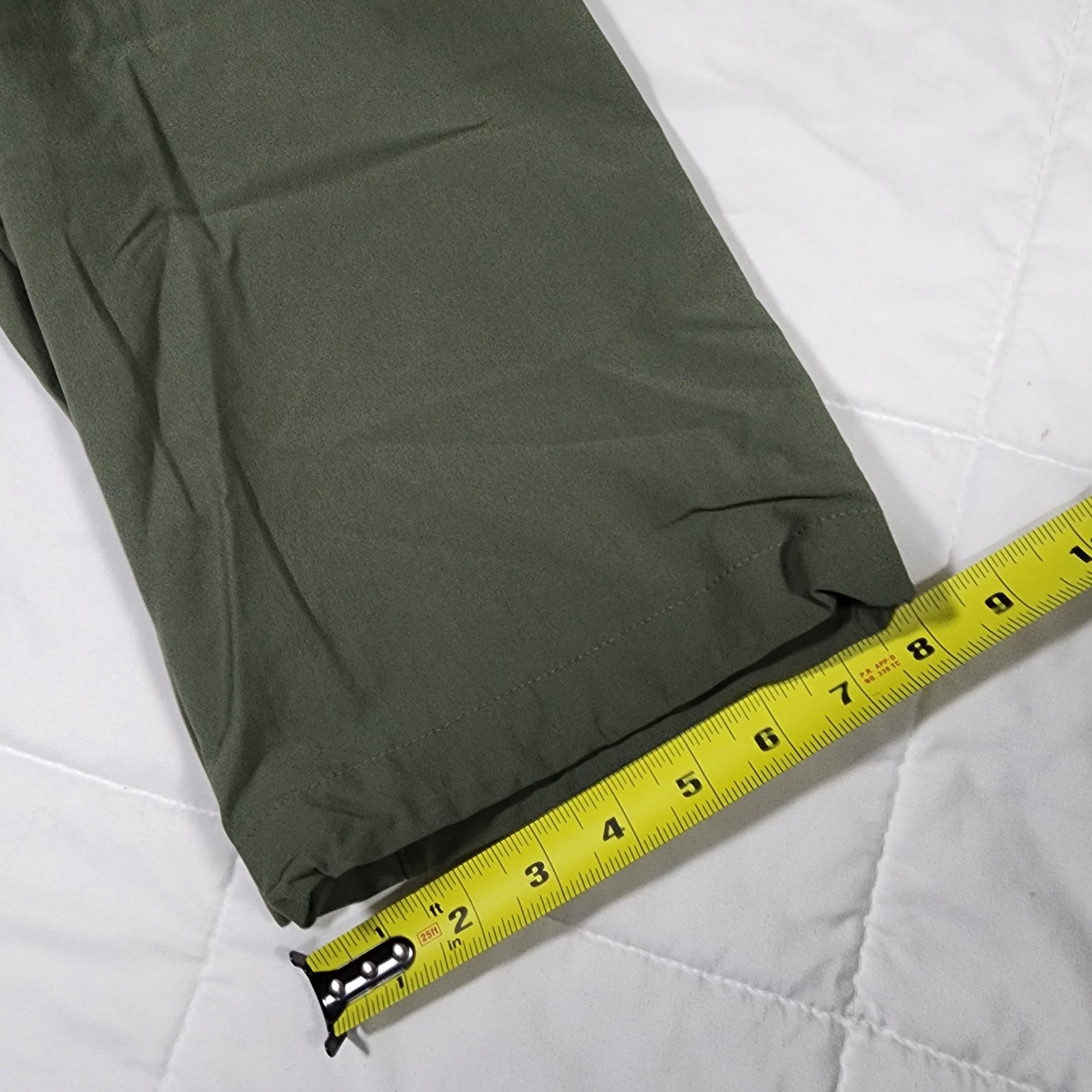 Patagonia RPS Rock Pants Men’s 38 Green Climbing Hiking Nylon Poly Zipper Pocket