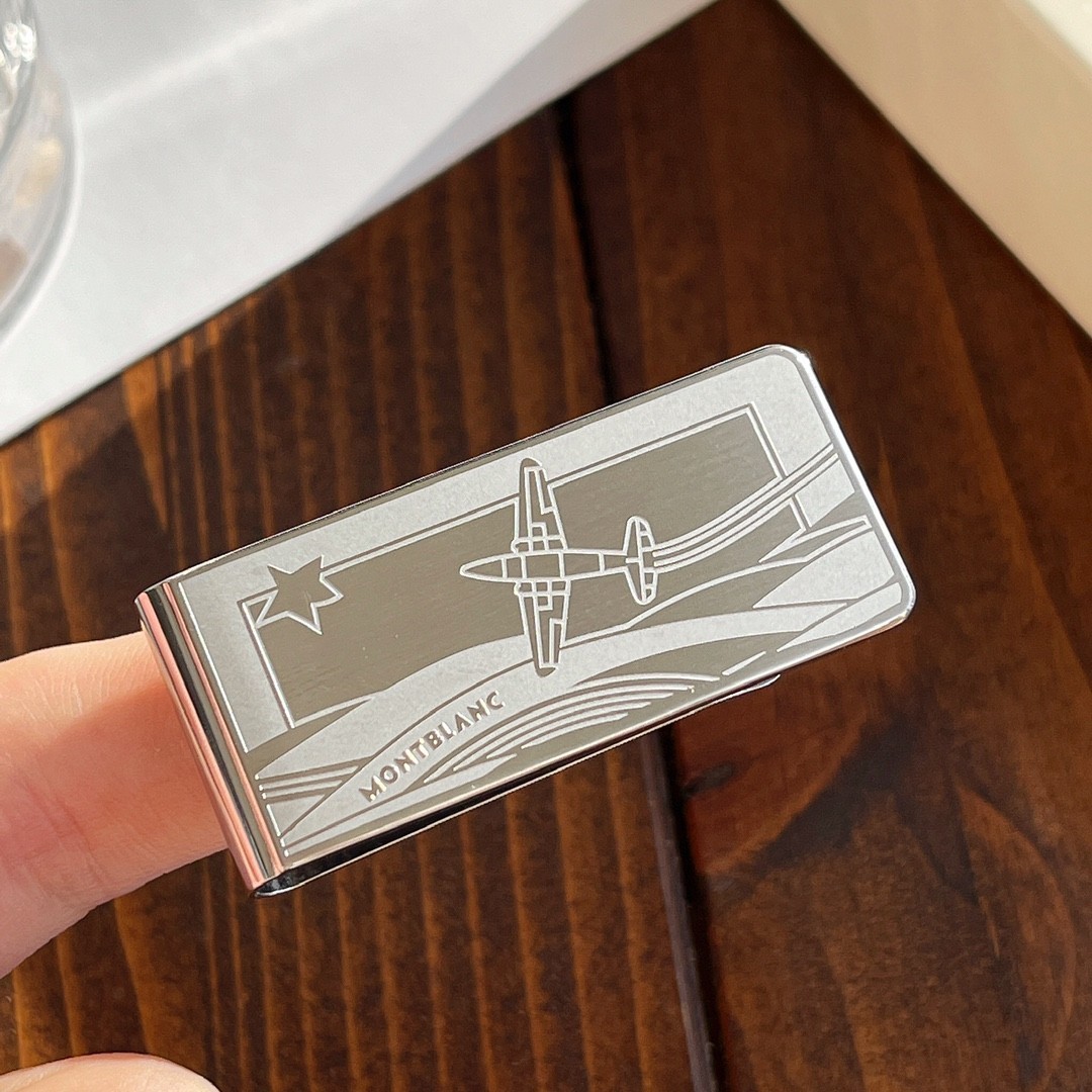 Montblanc Meisterstück Le Petit Prince Stainless Steel Money Clip