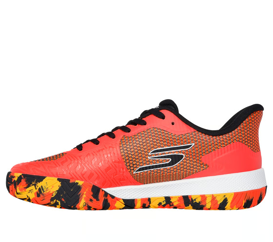 Sketchers Viper Court Pro 2.0 Pickleball Sneakers Shoes Sz 9 Orange 246109 ORG