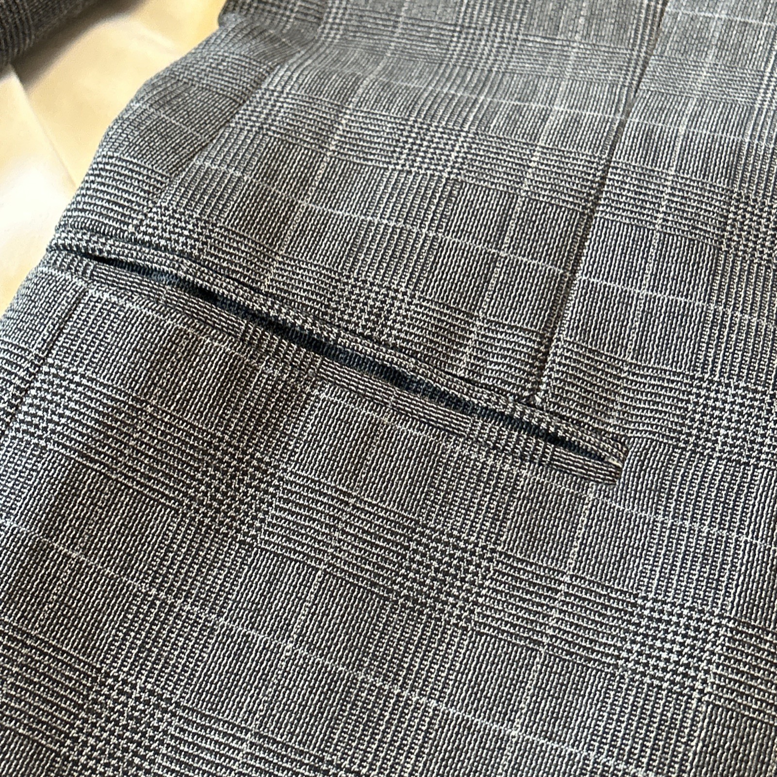 San Romeo Made In Italy Suit Gray Pattern Fine Merino Wool
