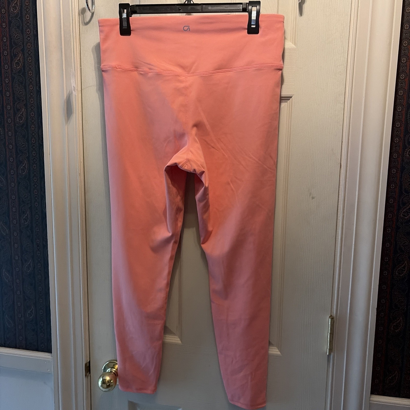 Gap GapFit Studio Sky High Legging, Bright Guava, Size Large NWT