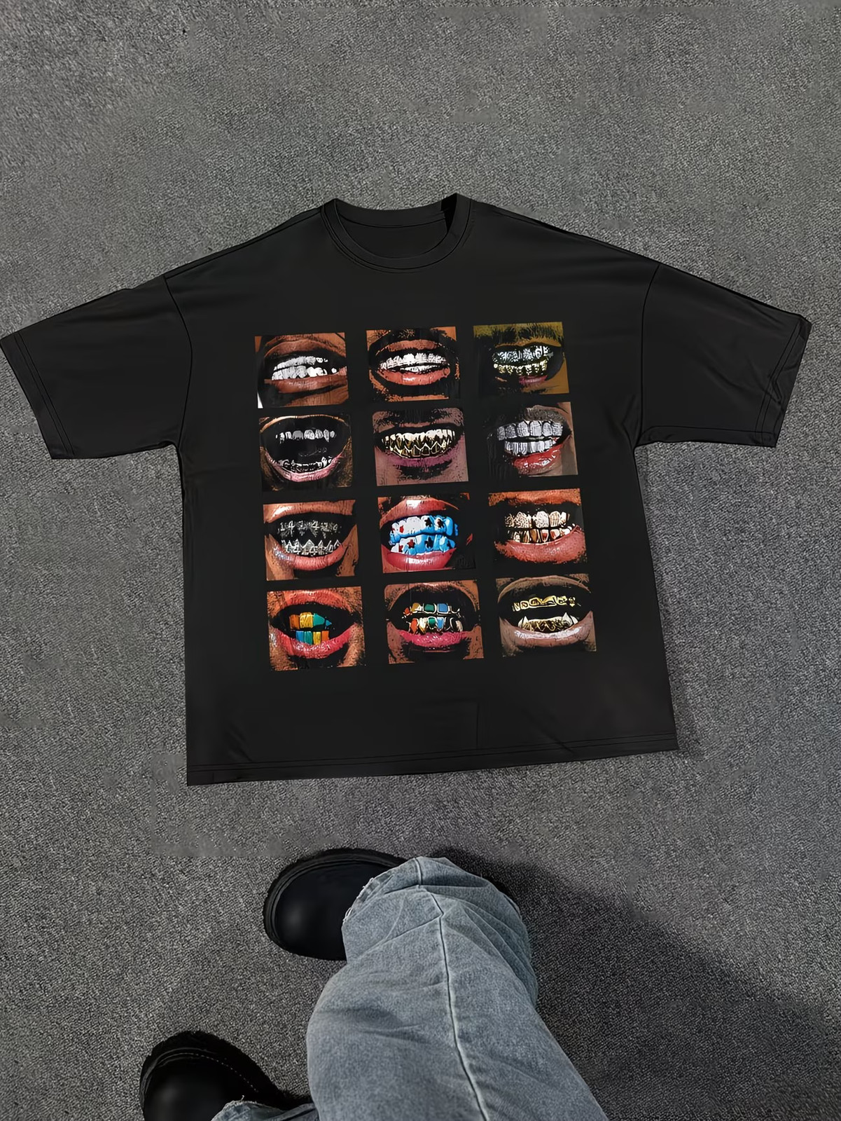Trendy And Versatile Short-Sleeve Loose T-Shirt for Men with Various Prints.