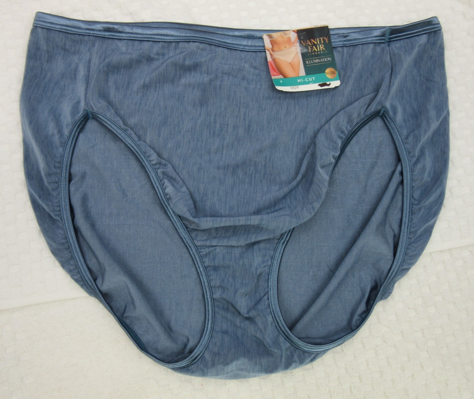 NWT set/3 VANITY FAIR ILLUMINATION HI CUT 13108 MAUVE MIST COSMO GDN STEELE BLUE