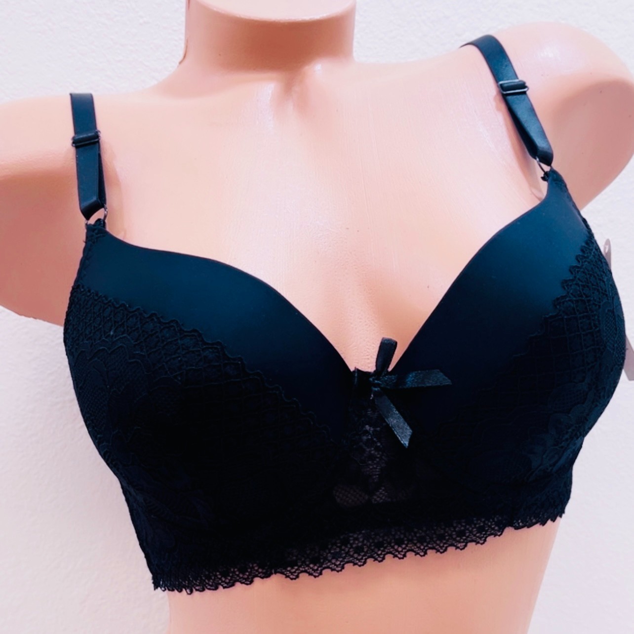 PACK OF 6 pcs BRAS, UNDERWIRE LACE Push Up Bra SOFT CUP SIZE 34-42 B C NEW #5884