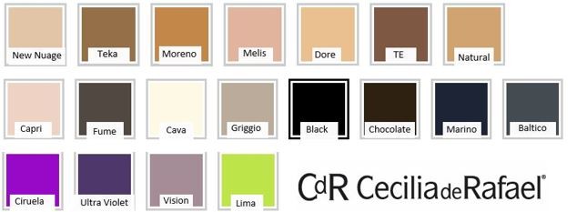 Gemini Sheer Matte Pantyhose 15 Denier Tights by Cecilia de Rafael