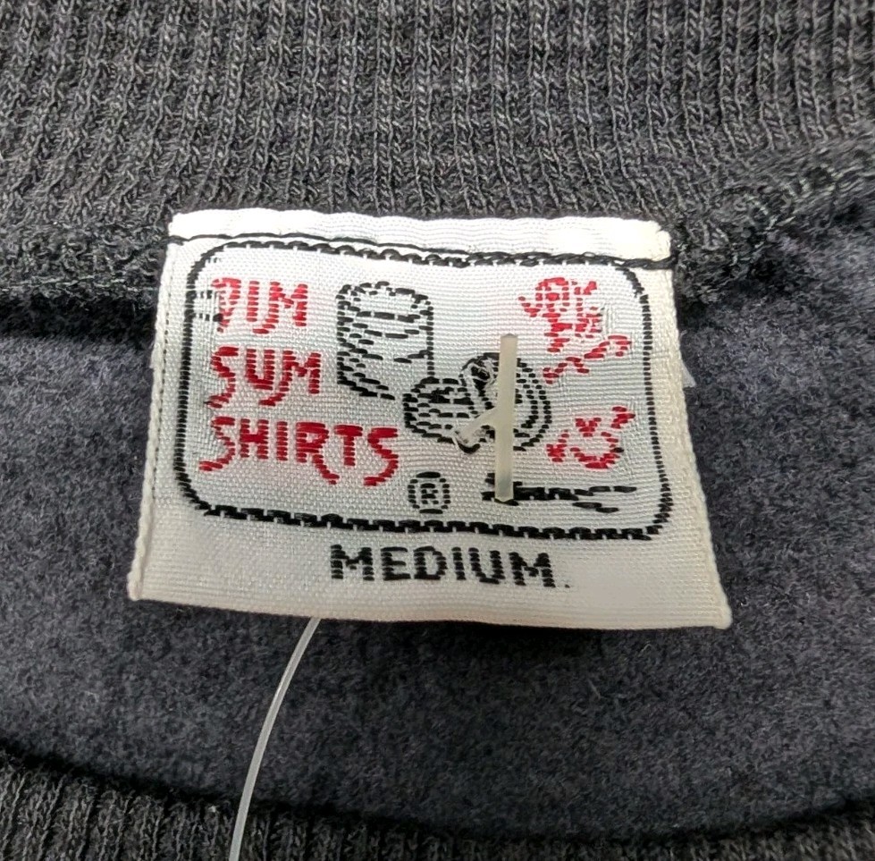 Vintage NWT Hong Kong Athletic Club Crewneck Sweatshirt Size M Dim Sum Shirts