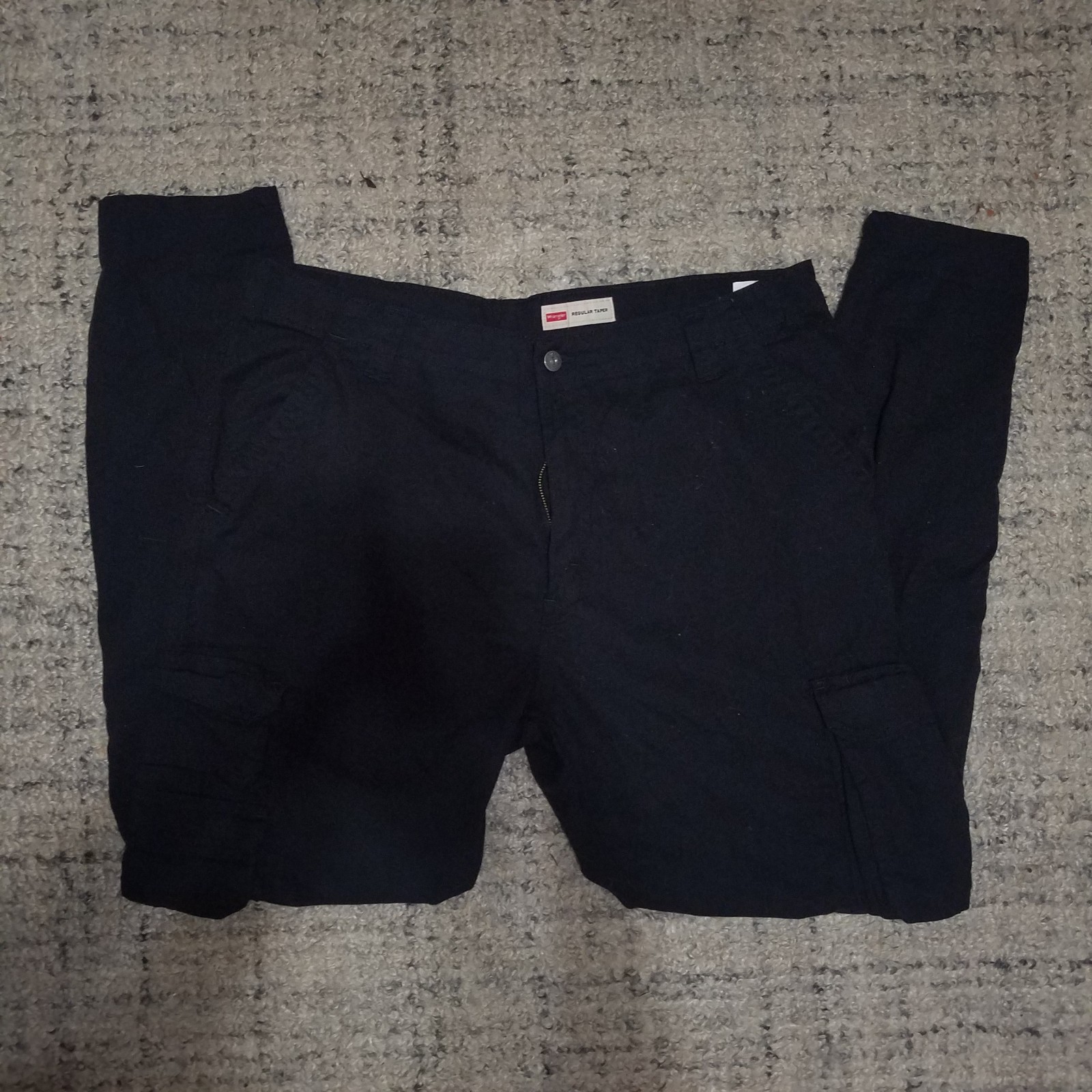 Wrangler Men’s Regular TaperCargo Pants Size 38X32 Utility Workwear