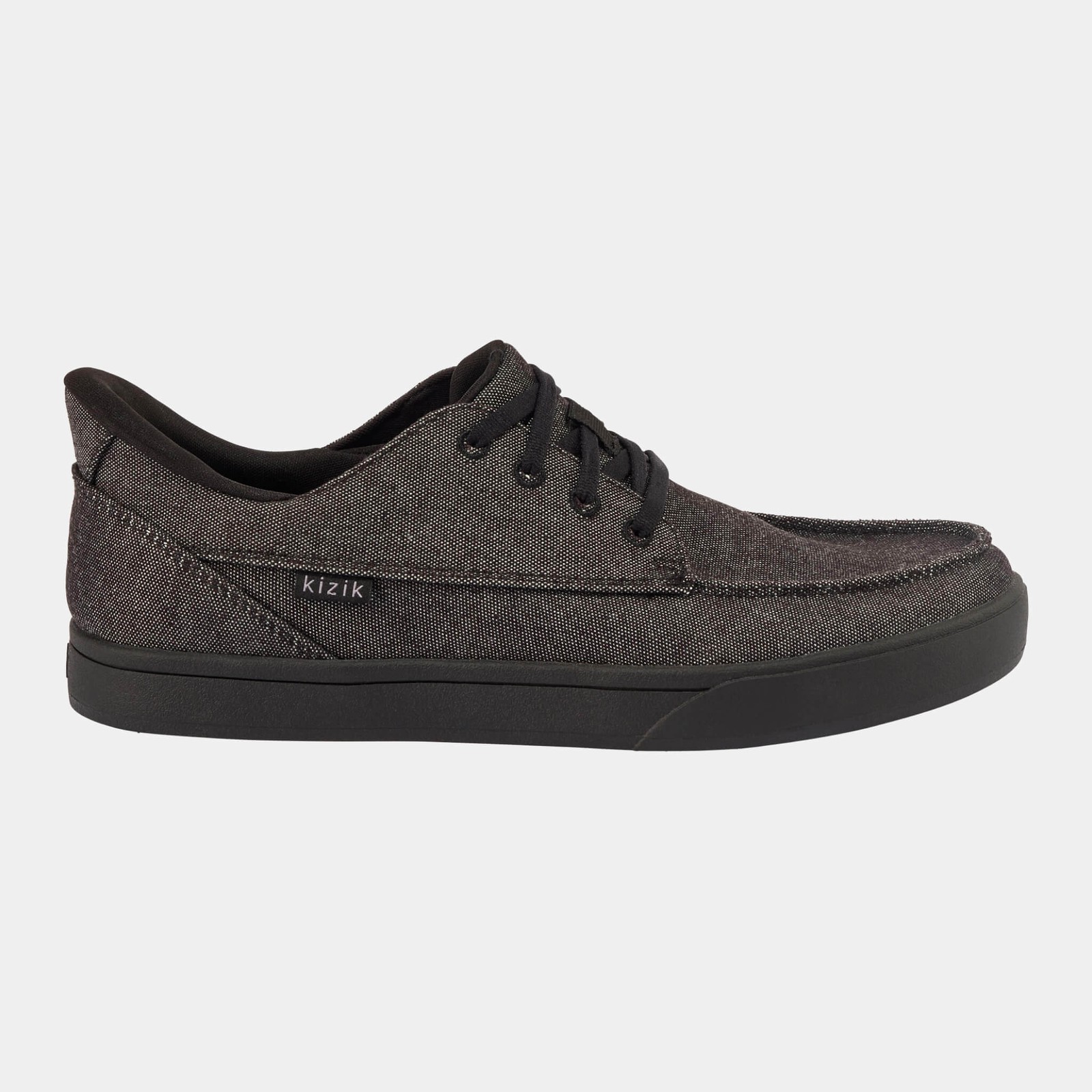 Kizik Men’s Porto – Black Heather — New Hands-Free Slip On Shoes