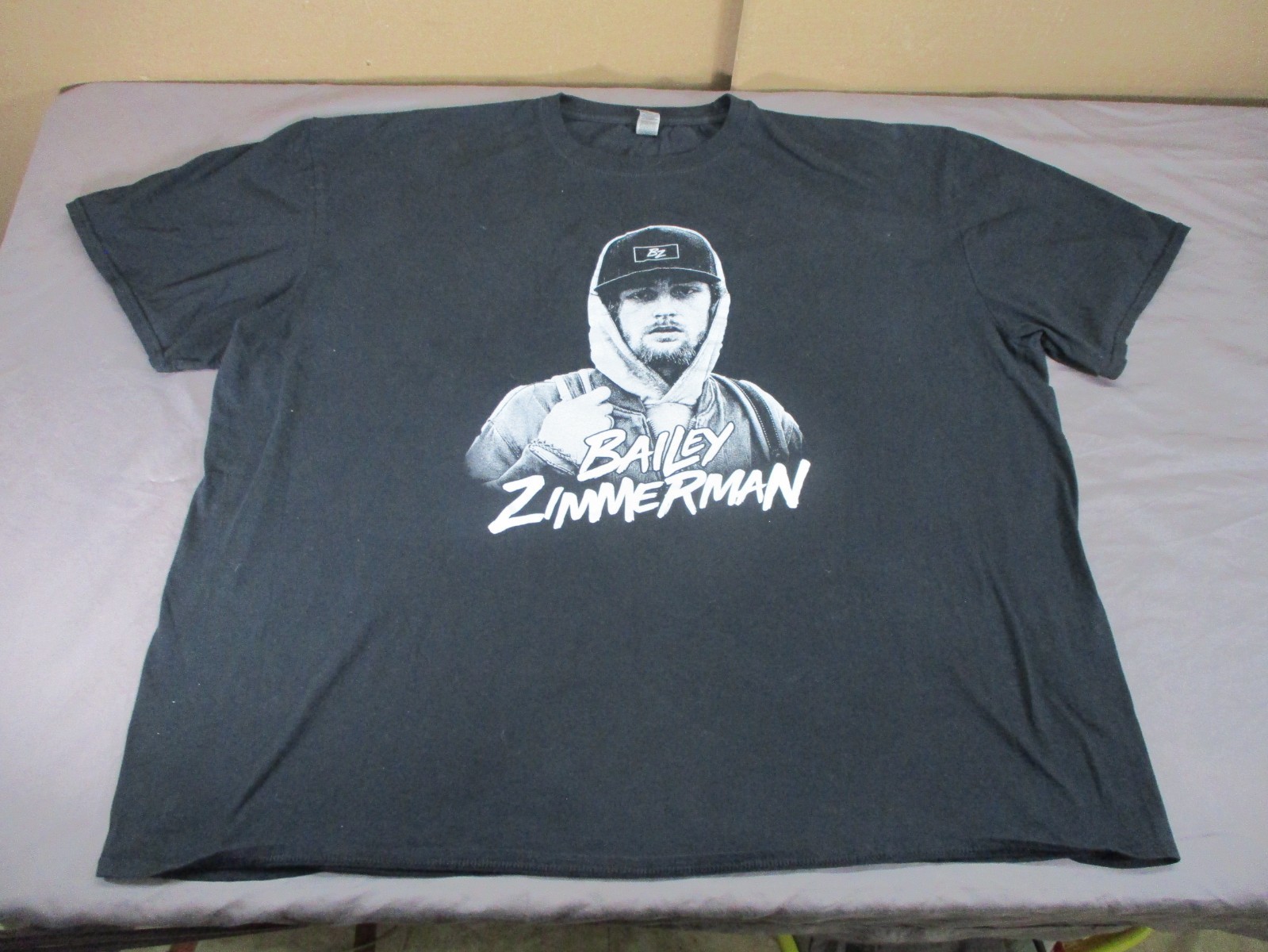 Bailey Zimmerman Rock and a Hard Place 2023 Tour Shirt 3XL Black (B)