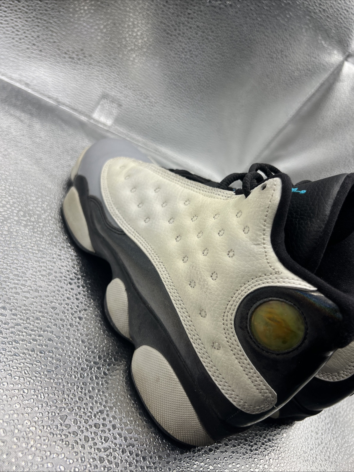 Nike Air Jordan 13 XIII Retro BG Birmingham Barons US Size 6.5Y 414574-115 Shoes