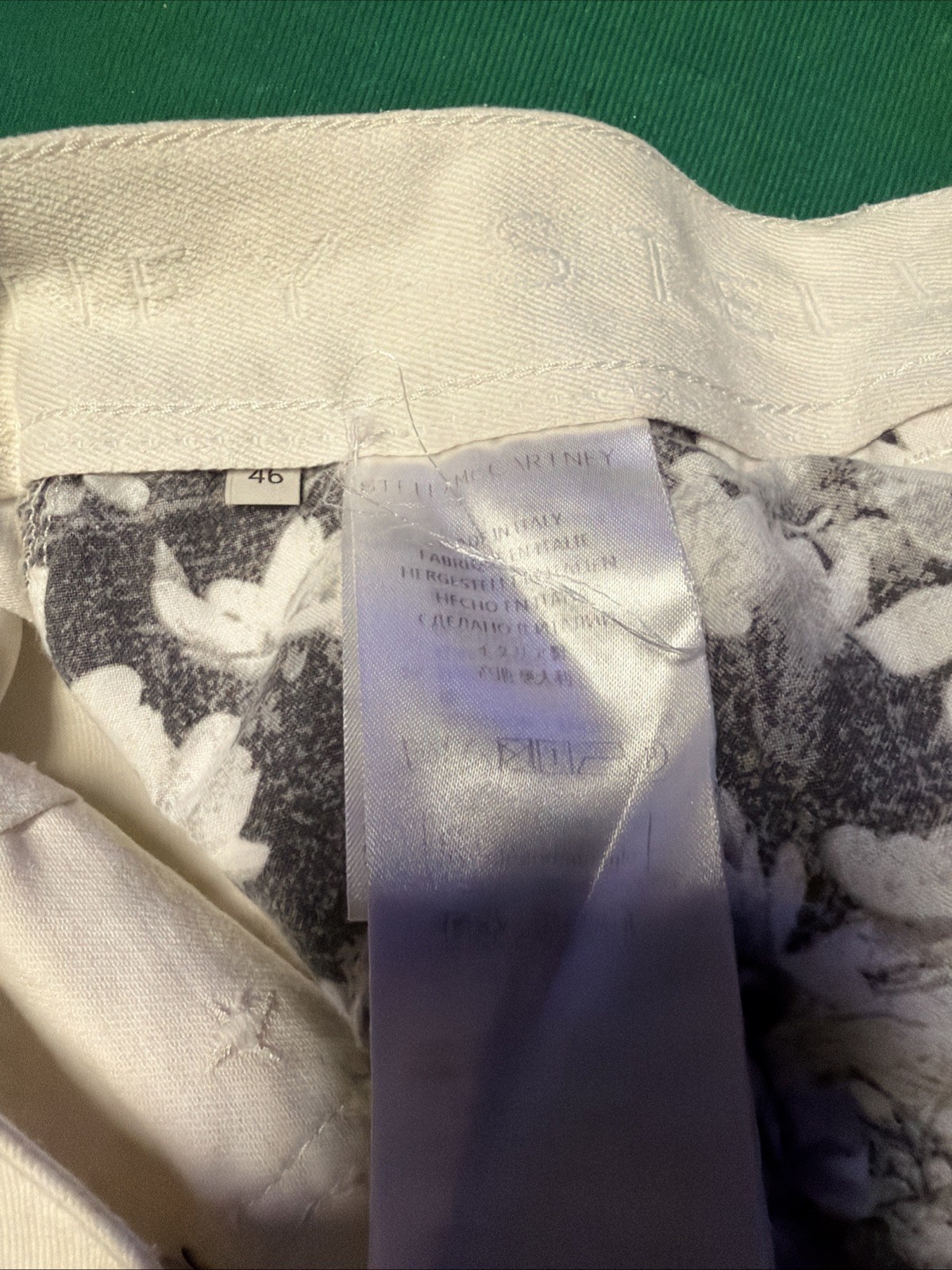 Stella McCartney White Embroidered Star Skirt Italy Women’s Italy 46 A02