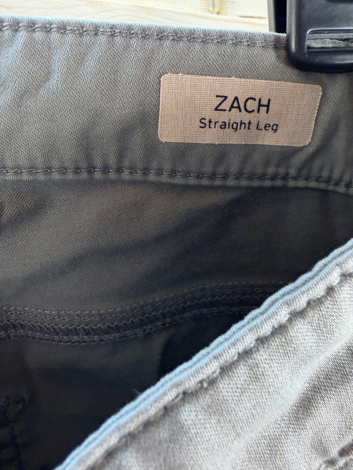 Mavi Zach Straight Leg Gray Stretch Jeans Men’s 30×32