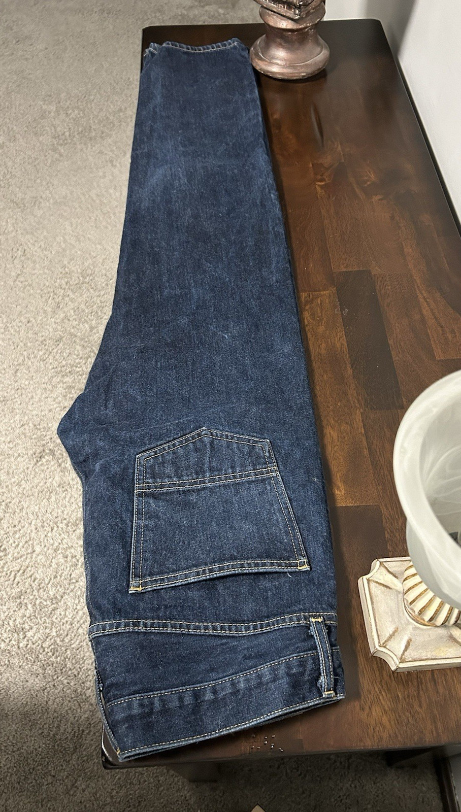 C.C. FILSON BullBuck Double-Front Jeans 33 Indigo Workwear 20172099 USA🇺🇸MADE