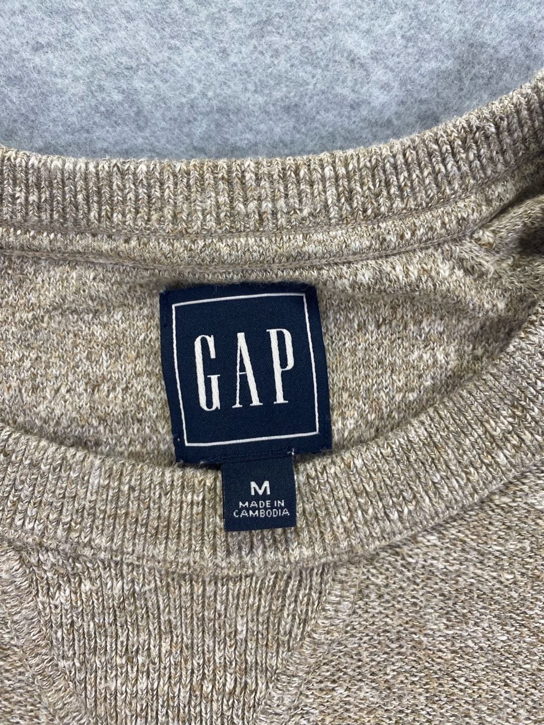 Gap Men’s Slub Cotton Raglan Crewneck Sweater